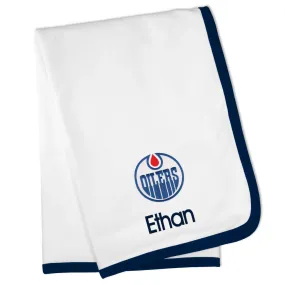 Personalized Edmonton Oilers Blanket