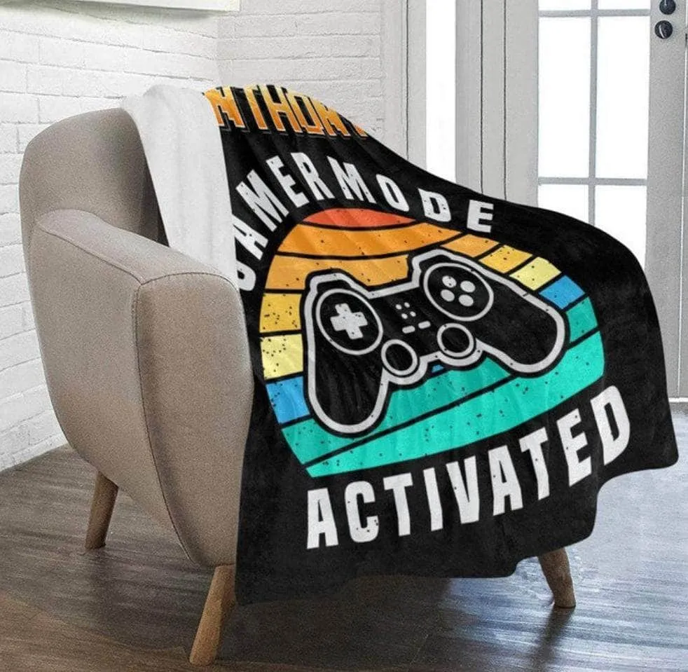 Personalized Gaming Blanket - Custom with Name