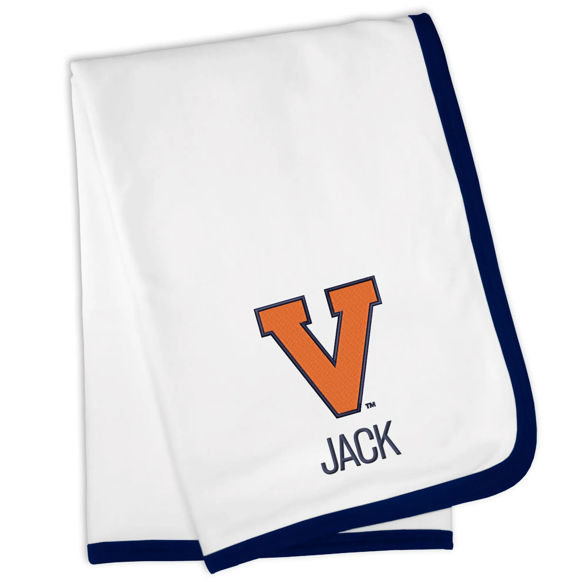 Personalized Virginia Cavaliers Institutional V Blanket