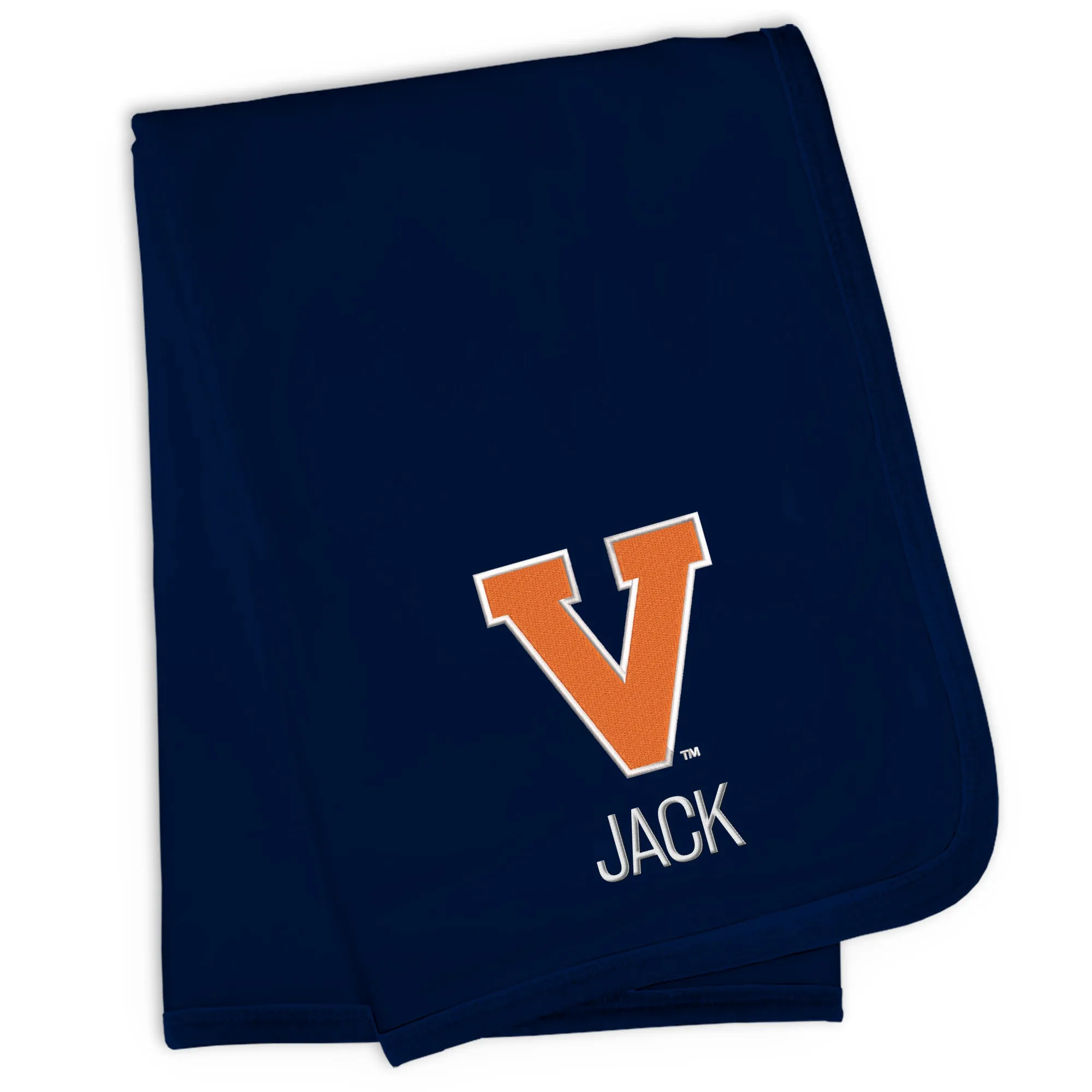 Personalized Virginia Cavaliers Institutional V Blanket