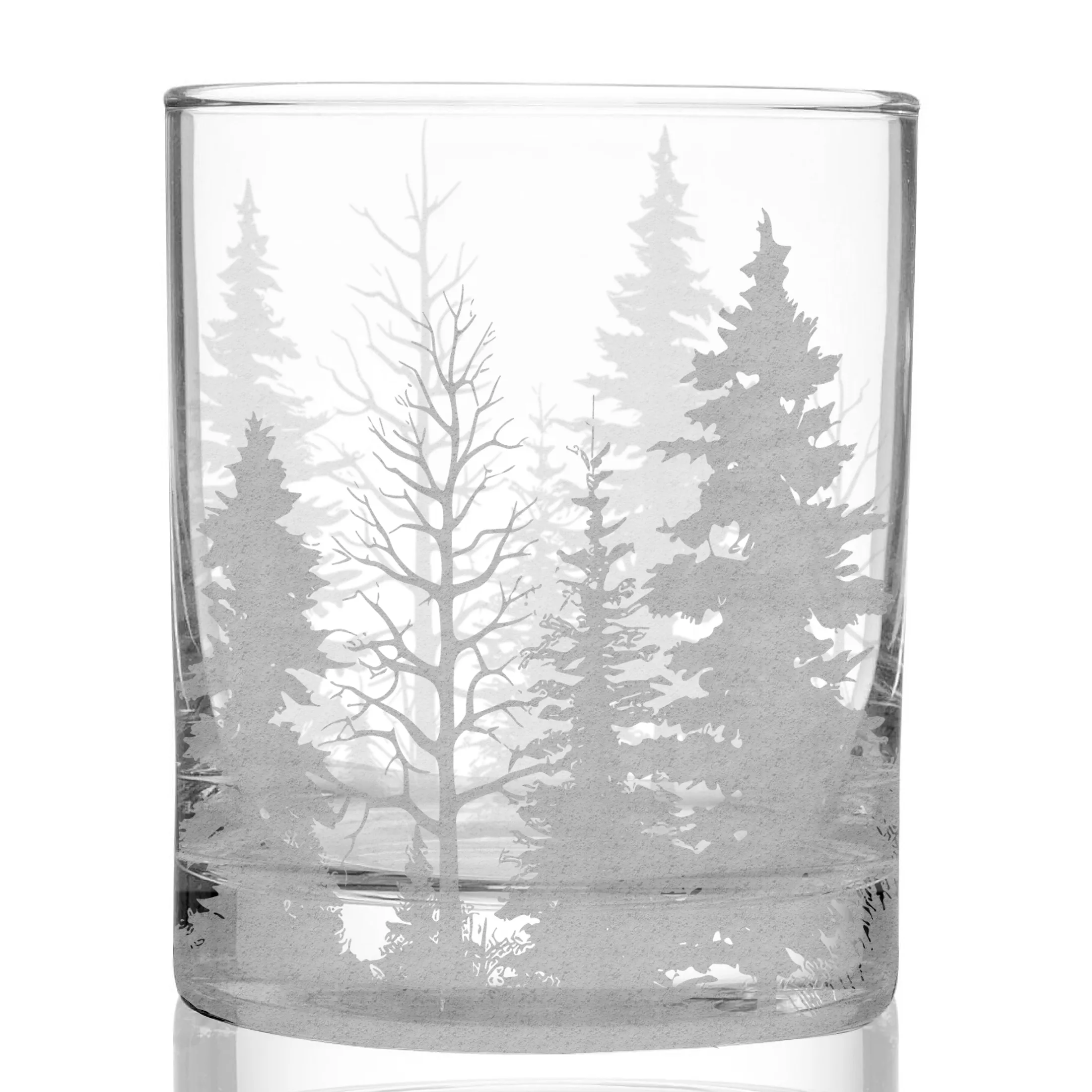 PINE FOREST Whiskey Glass by Lumengrave