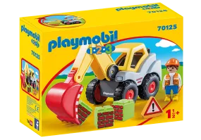 Playmobil 1.2.3 Shovel Excavator