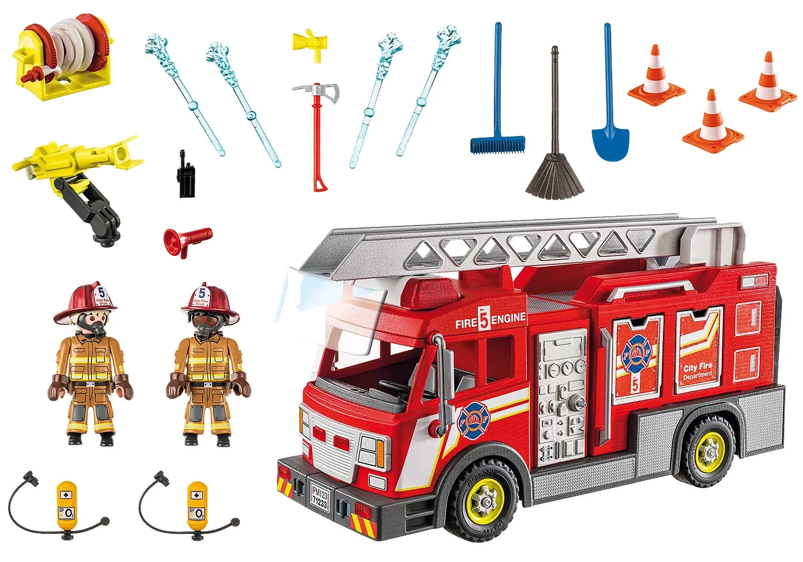 Playmobil City Action Rescue Fire Truck