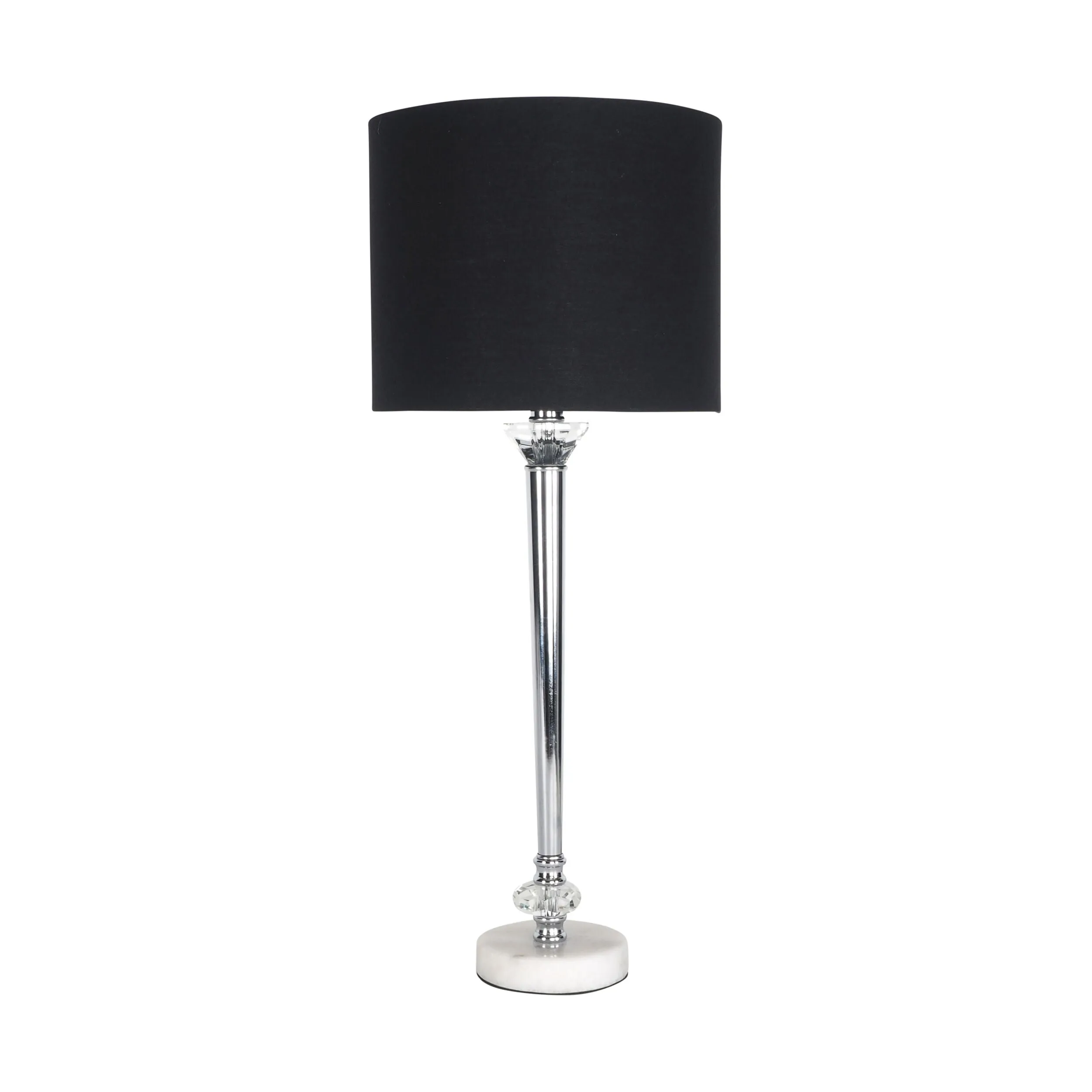 Presley Crystal Glass Table Lamp 66cm