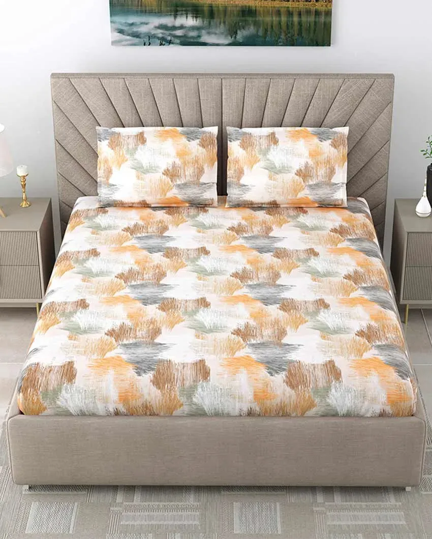 Primrose Floral Polycotton Flat Bedding Set | King Size | 108 x 108 inches