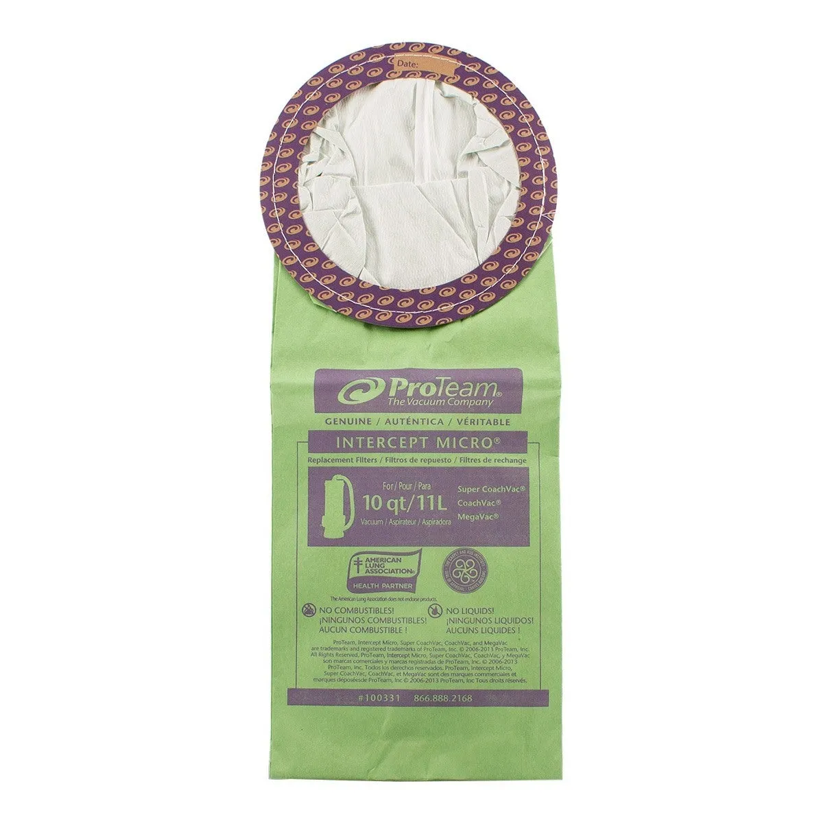 ProTeam® Super CoachVac 10 Qt. Backpack Vacuum Bags - Packs of 10