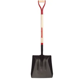 Razor-Back #4 Street Coal/Street Shovel with Wood Handle and Steel D-Grip