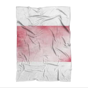 Red Clouds Sublimation Throw Blanket