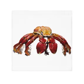 Red Crab Face Towel