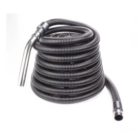 Regular Flexible Air Hose Assembly Metal Handle 1 1/4 Inche X30' Central Vacuum