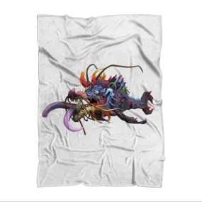 Ryuuk the Fish Dragon God Sublimation Throw Blanket