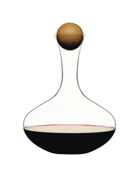 Sagaform Wine Carafe with Oak Stopper