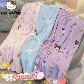 Sanrio Kuromi Woven Winter Blanket