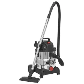 Sealey PC200SD Wet and Dry 20L Vacuum Cleaner 230V/1250W