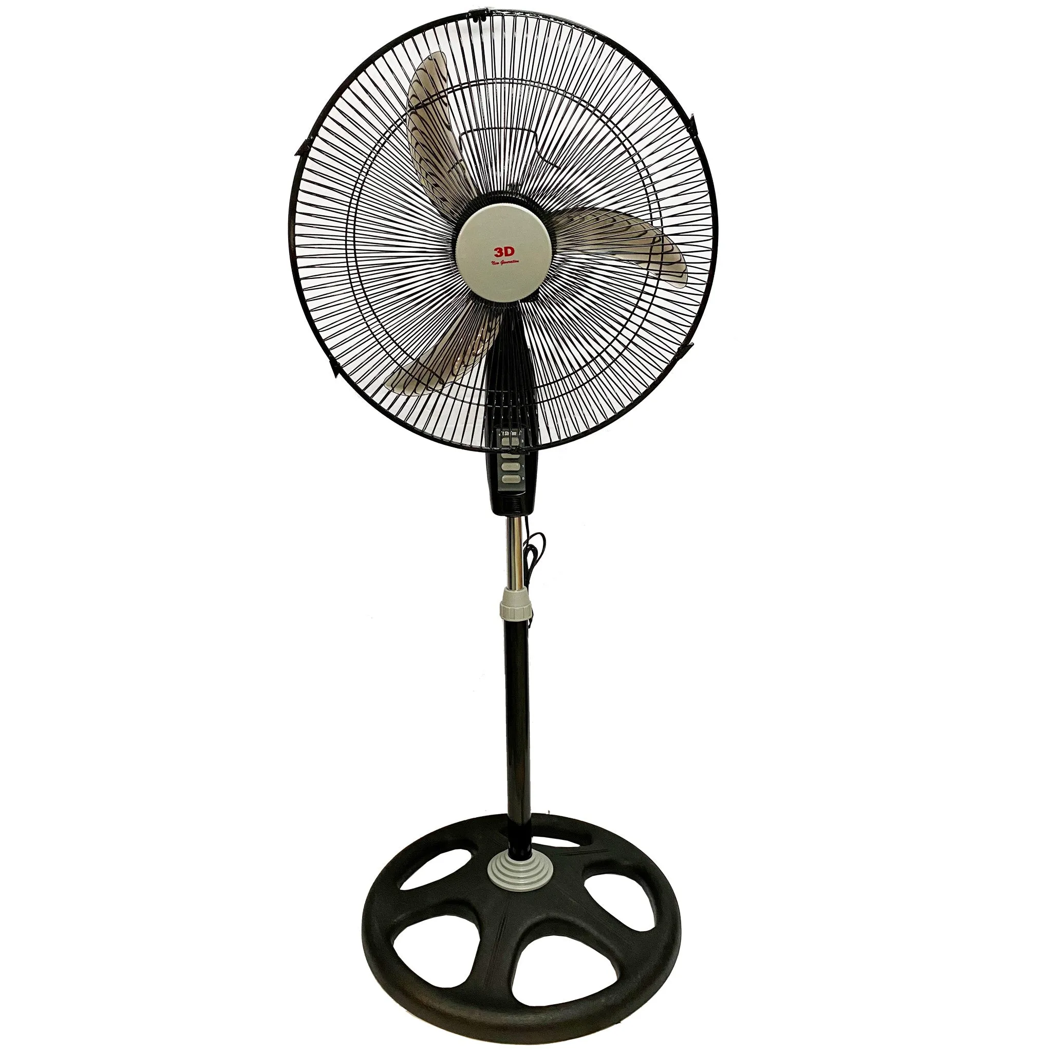 SF45JS- JET STREAM BLACK/GRAY 3D STAND FAN 18"