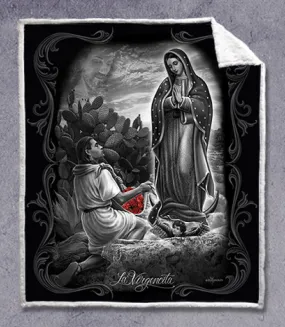 Sherpa LA VIRGENCITA - 50" x 60" Throw Blanket