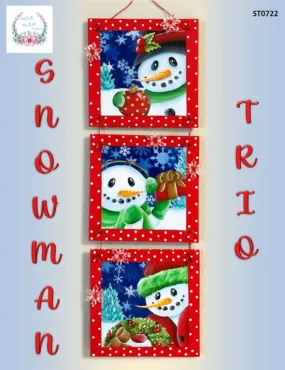 Snowman Trio by Michelle James - Project Packet - Convention 2022