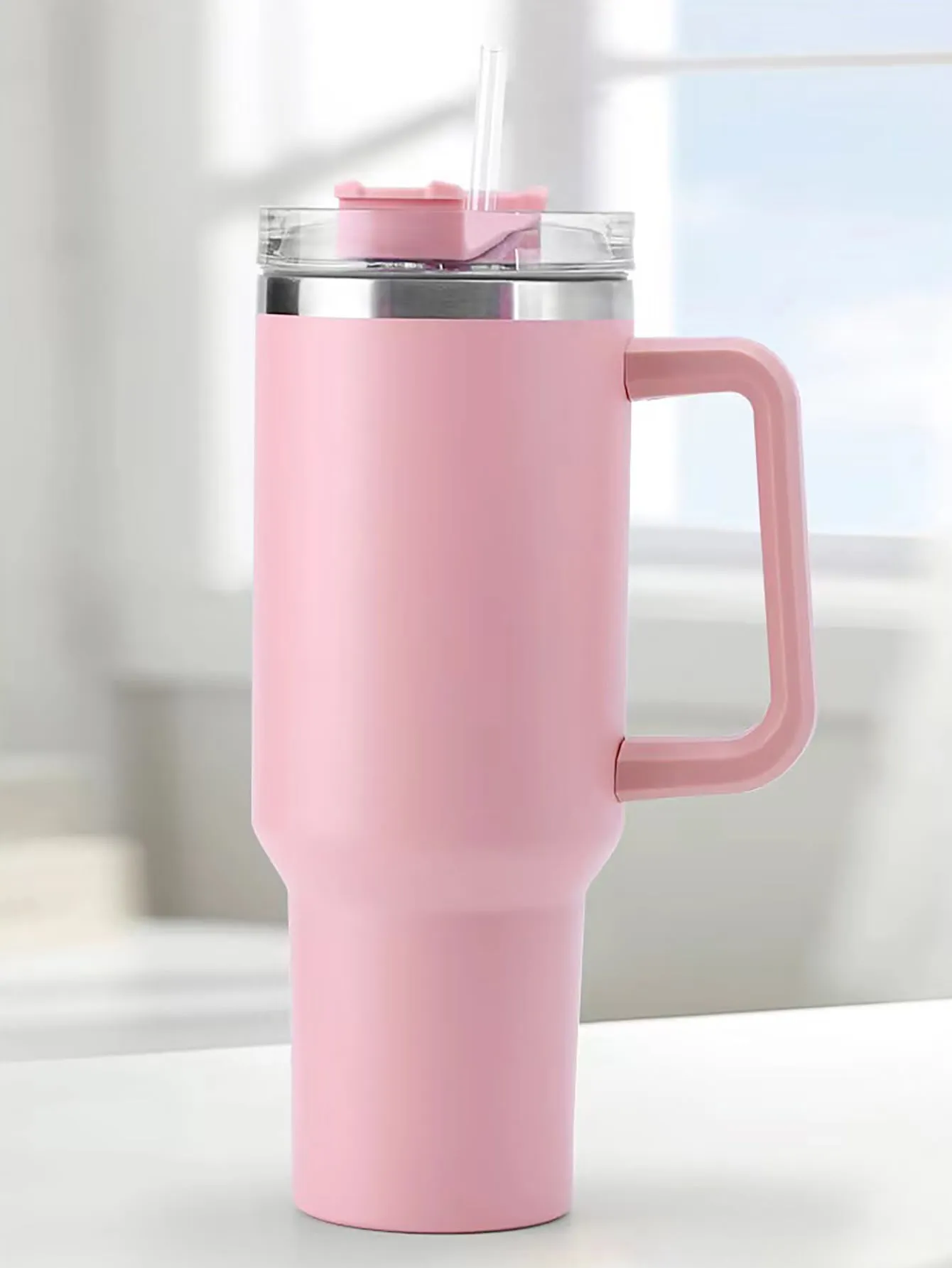 Stainless Steel Insulated Bottle, Minimalist Large Capacity Vacuum Insulated Bottle