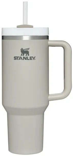 Stanley Quencher H2.0 FlowState Stainless Steel Vacuum Insulated Tumbler with Lid and Straw for Water, Iced Tea or Coffee, Smoothie and More, Flint, 40 oz