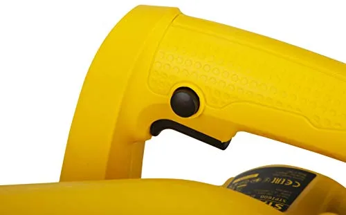 STANLEY STPT600 Blower for Clearing Away Dust Particles From Furniture, Cars, Windows & Other Rigid Surfaces, 600W Variable Speed, 1 Year Warranty (Yellow & Black)