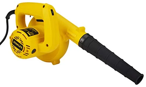 STANLEY STPT600 Blower for Clearing Away Dust Particles From Furniture, Cars, Windows & Other Rigid Surfaces, 600W Variable Speed, 1 Year Warranty (Yellow & Black)