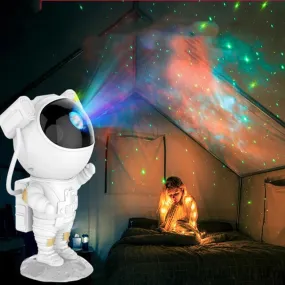 Star Galaxies Projector LED Night Light Starry Sky Astronaut Porjectors Lamp For Decoration Room Decor Children Gifts Desk Lamps