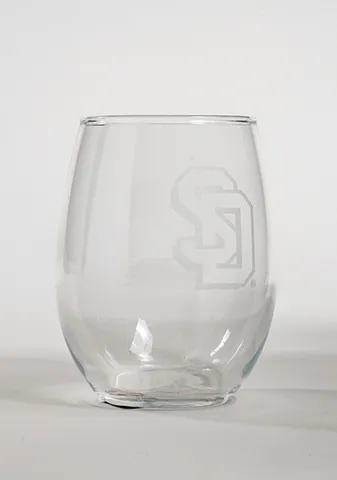 Stemless SD Wine Glass