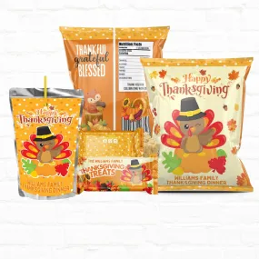 Thanksgiving Dinner Party Favors Bundle| Digital Download