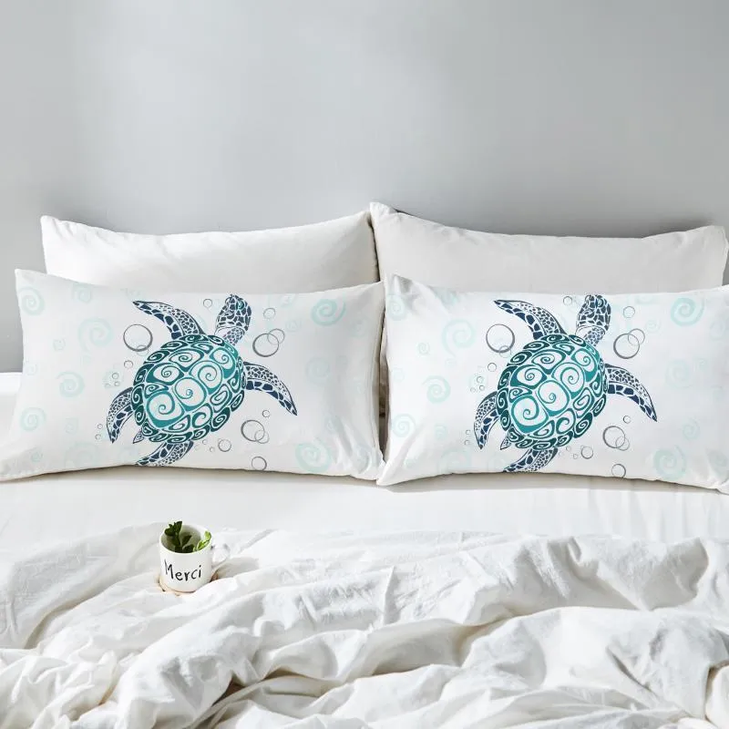 The Sea Turtle Twist Bedding Set