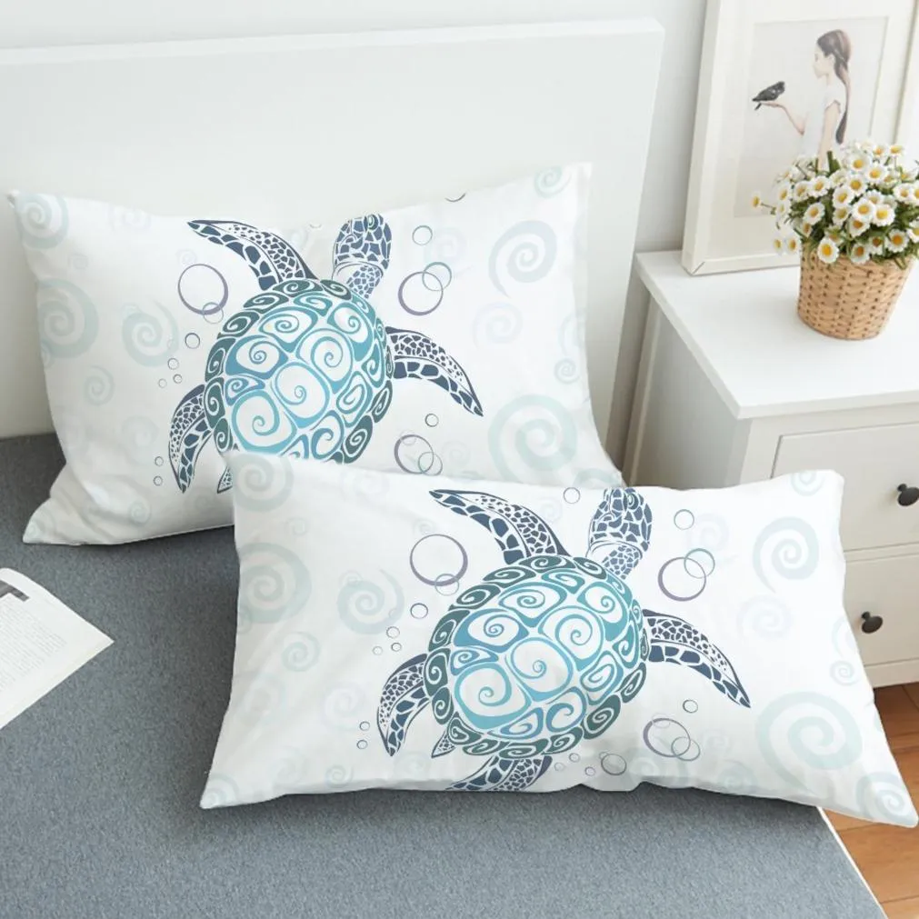 The Sea Turtle Twist Bedding Set