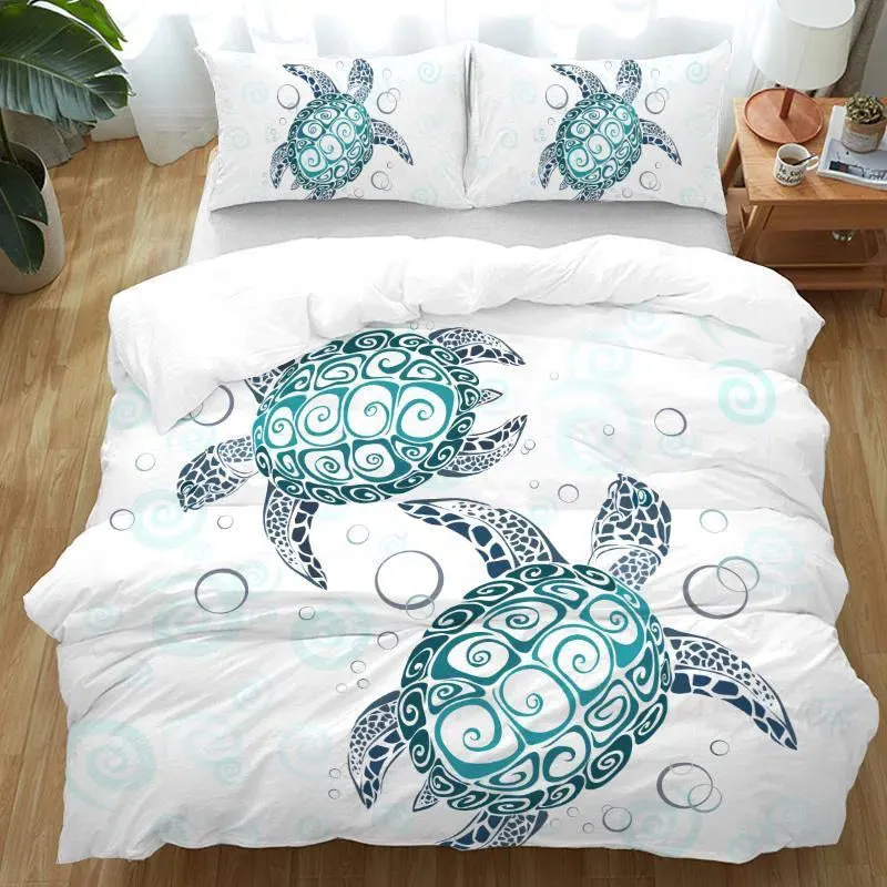 The Sea Turtle Twist Bedding Set