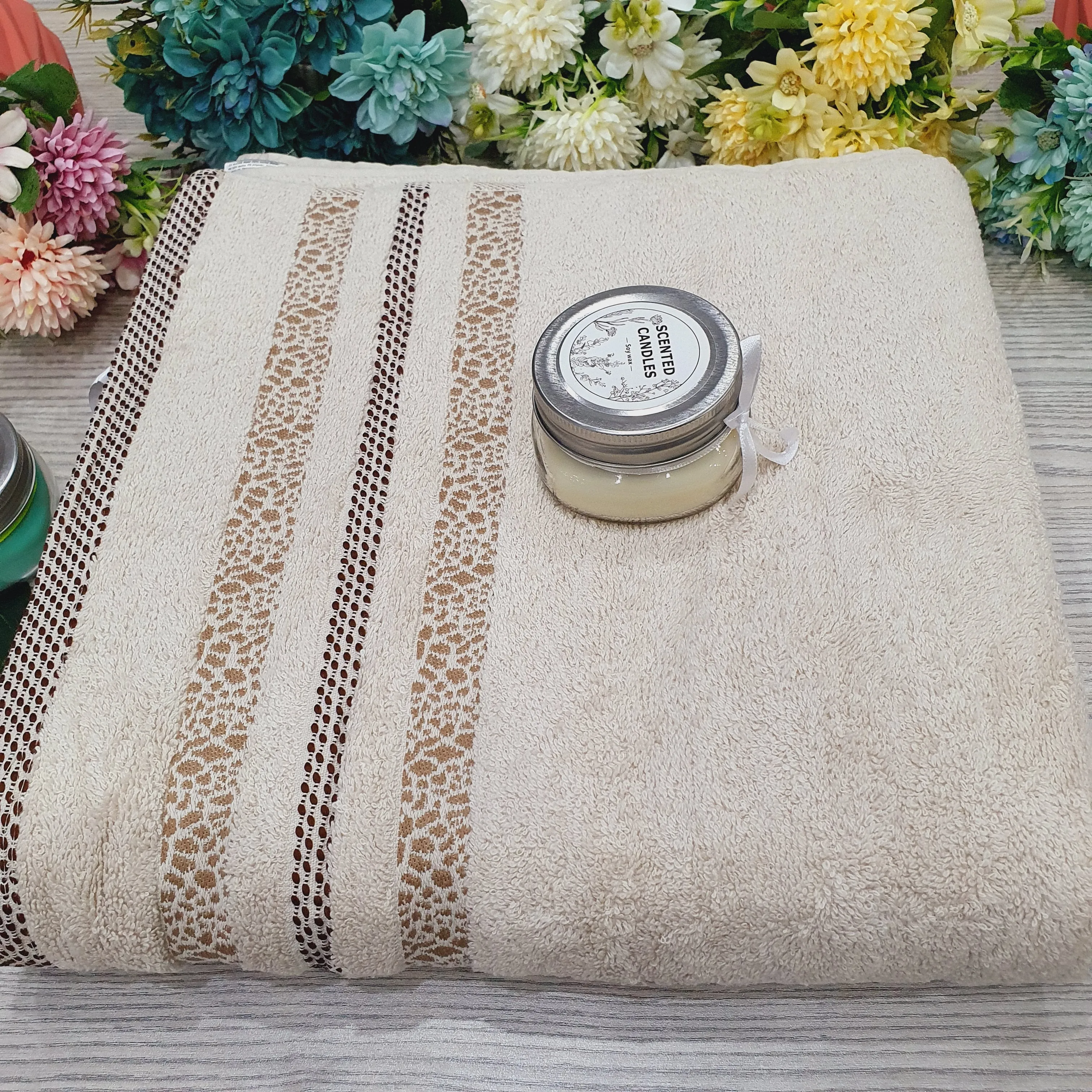 Ultra-Soft Export Quality Large Towel  - Skin Color