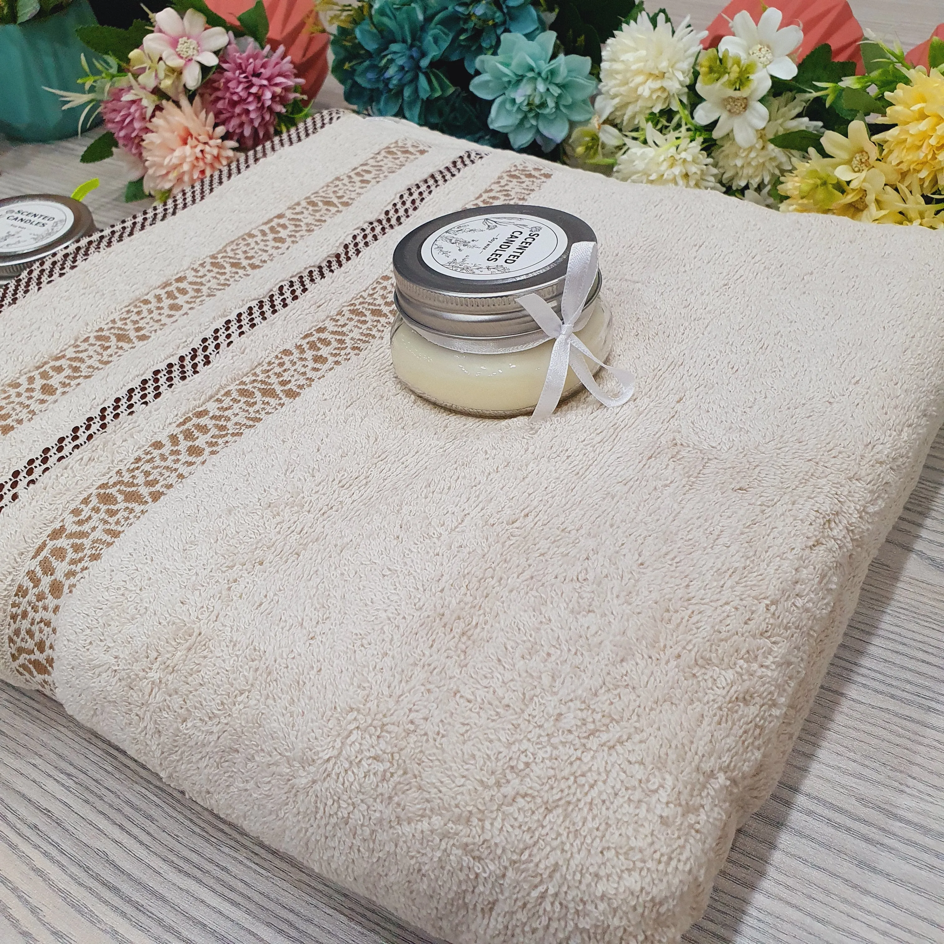 Ultra-Soft Export Quality Large Towel  - Skin Color