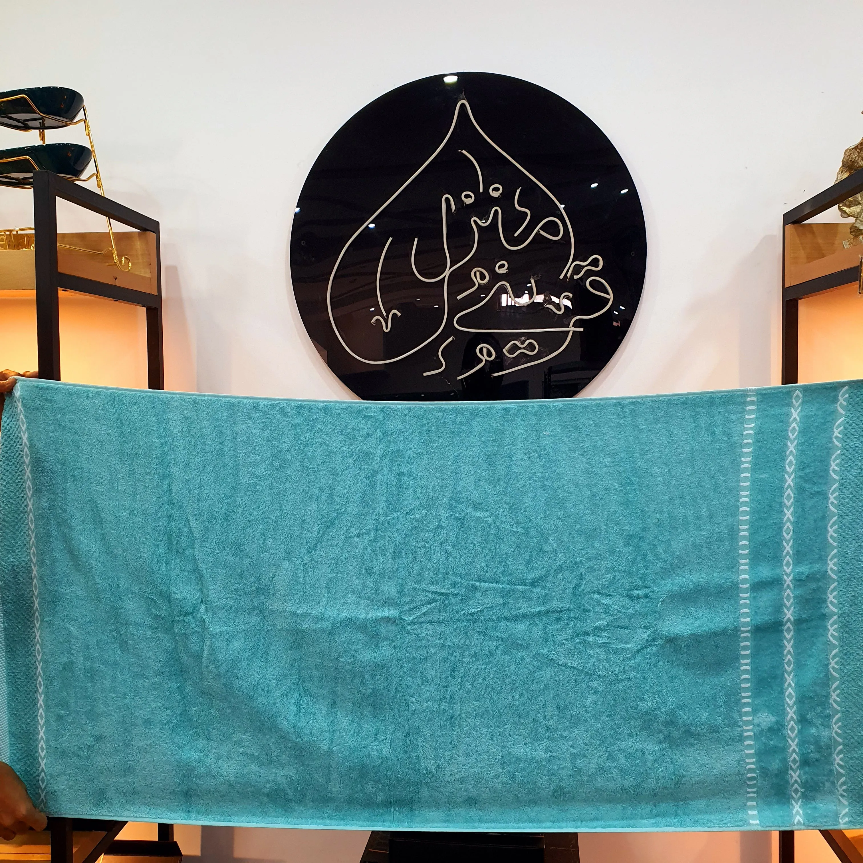 Ultra-Soft Turquoise Export Quality Large Towel