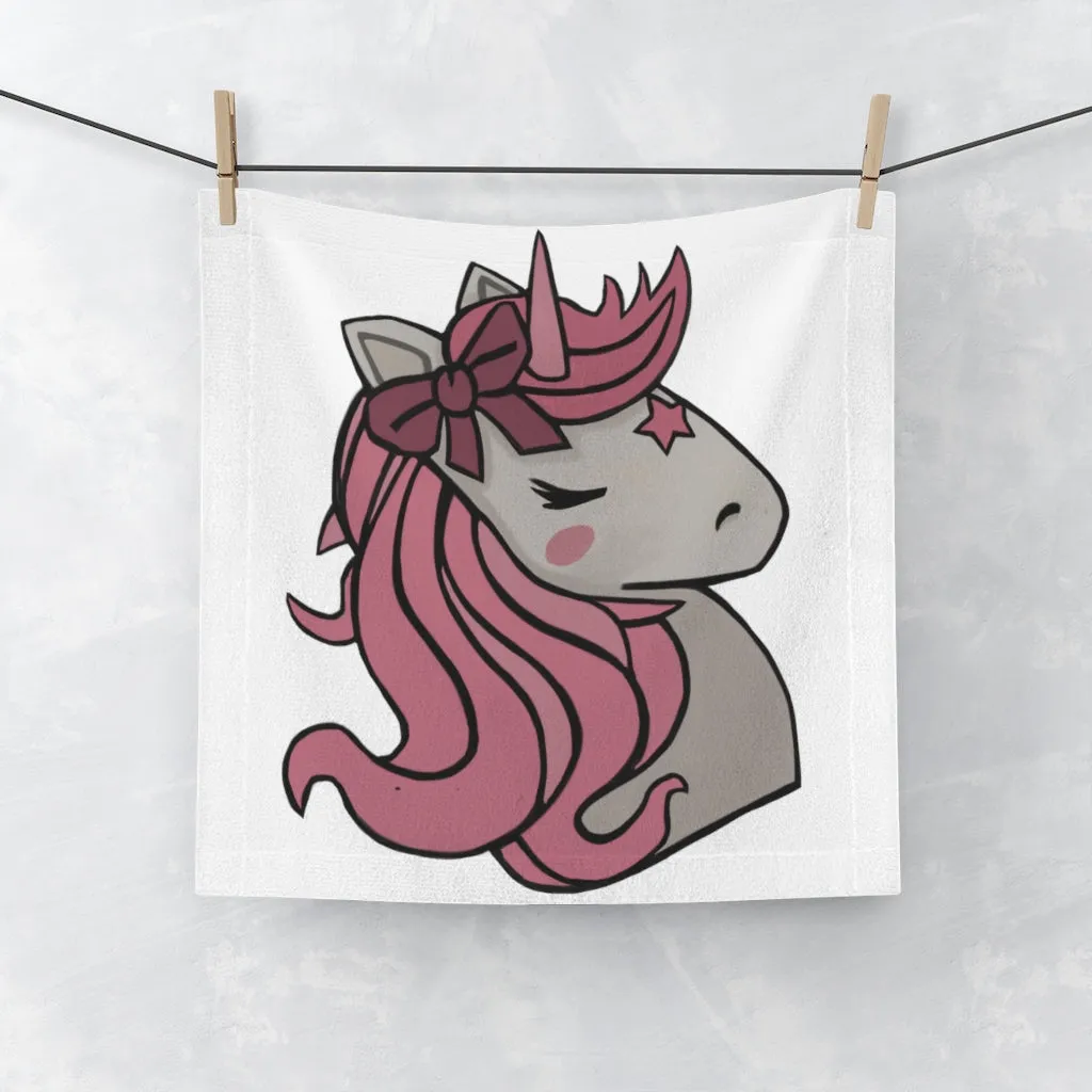 Unicorn Face Towel