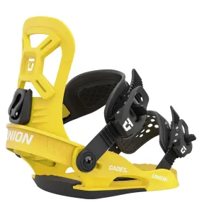 Union Cadet XS Snowboard Bindings - Electric Yellow Kids 2023