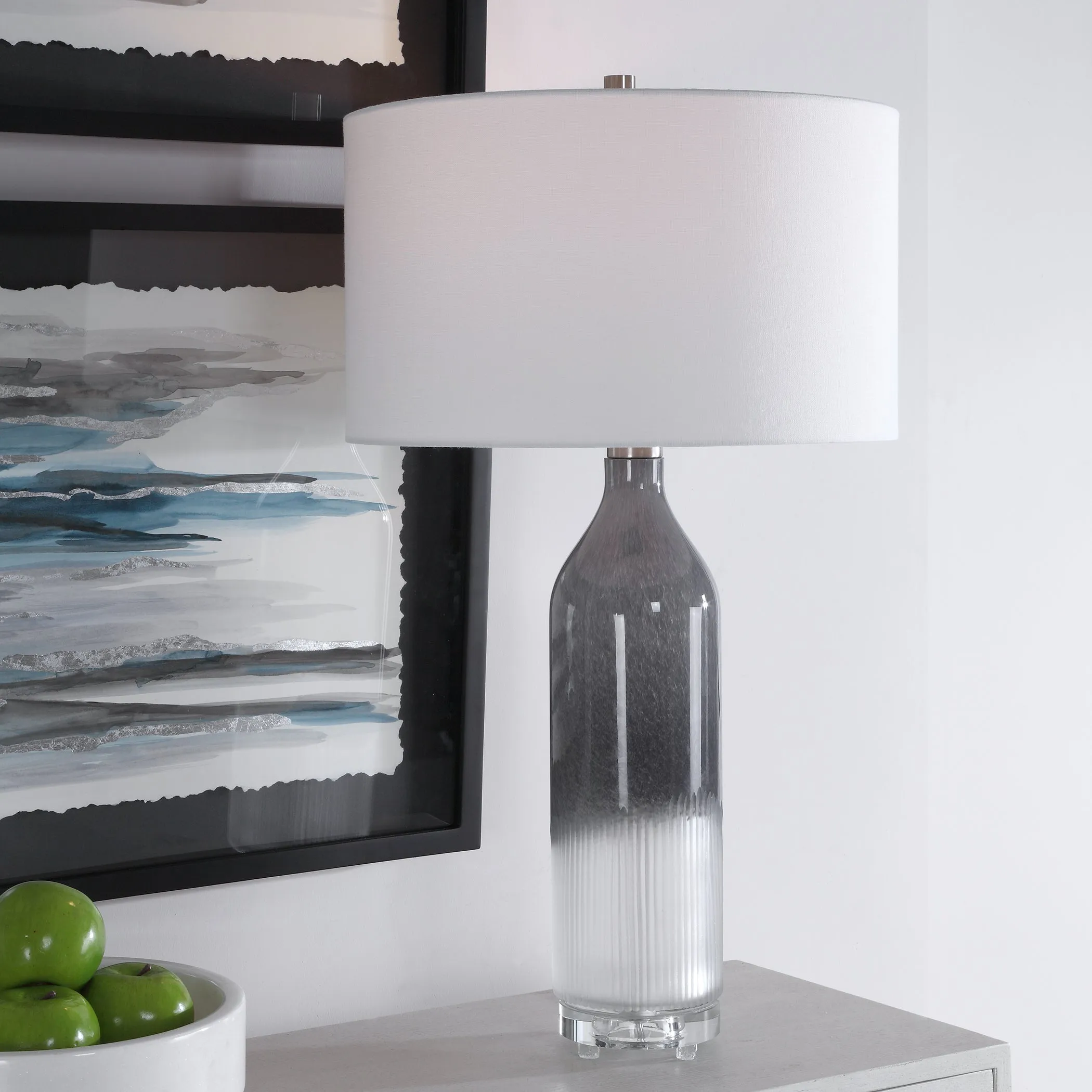 Uttermost Natasha Art Glass Table Lamp