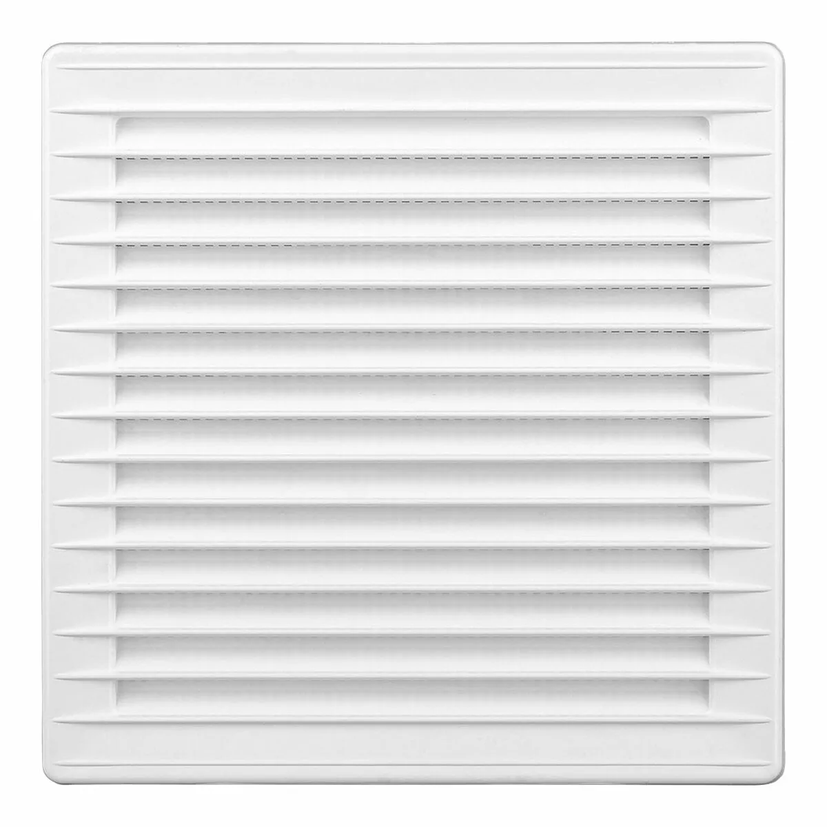 Ventilation grille EDM 87724 White 17 x 17 x 1,15 cm Mosquito net