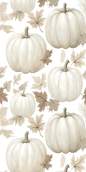 Watercolor Pumpkins  - Printed Guest Towel