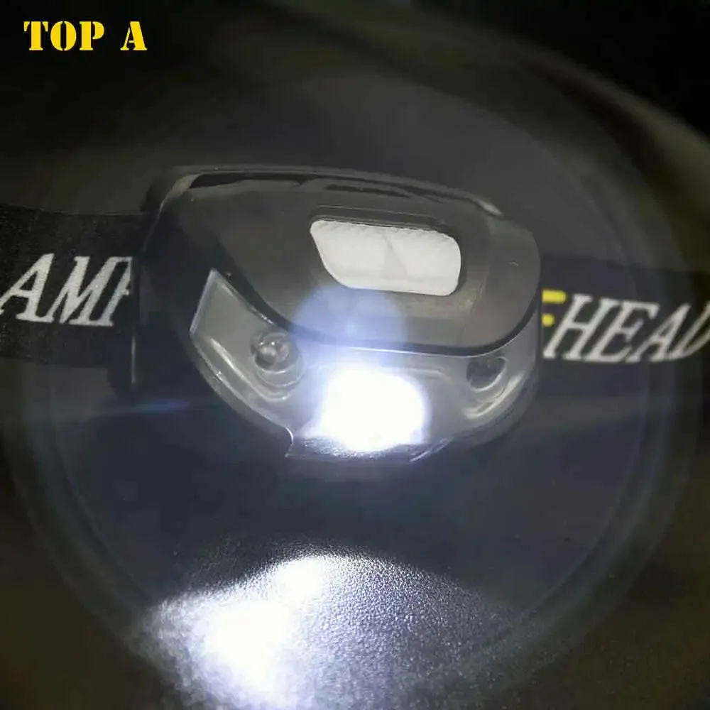 XPE Powerfull Headlamp Rechargeable LED Headlight Body Motion Sensor Flashlight Camping Torch Light With USB Flash Lamp Lantern