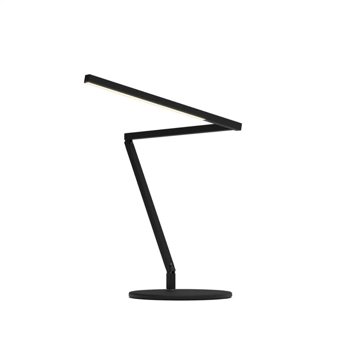 Z-Bar Mini Pro Gen 4 Matte Black Modern LED Desk Lamp with USB Port